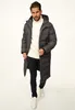 OneRedox Herren Parka mit Kapuze als Winterjacke - Langer Produktbild-Vorschau 2