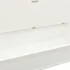 vidaXL Ławka biała 107x45x75,5 cm lite drewno jodła Podgląd zdjęcia produktu 9