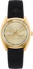 A close-up studio shot of a gold and black Adidas watch. Podgląd zdjęcia produktu