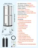 VEVOR Schwerkraft-Wasserfilter Wasserfiltersystem 8,52 L Produktbild-Vorschau 7