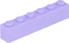 Lego® 50 elementów 3009 Brick 1x6 Part Basic Bricks 50 Podgląd zdjęcia produktu 1