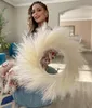 Couronne décorative en fausse herbe de pampa pour la Voir les images du produit 5