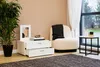Dmora Cassettiera Piatto 51.9x74x35h cm Bianco, 2 Cassetti Anteprima dell’immagine prodotto 4