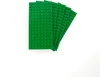 Several green LEGO baseplates fanned out on a white background. Produktbild-Vorschau