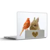 MuchoWow® Laptop Aufkleber Sticker Cover Tiere - Kaninchen Produktbild-Vorschau 1