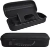 A black protective case for a handheld gaming device, shown open and closed. Anteprima dell’immagine prodotto