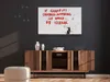 Italienischer Leinwand Leinwandbild - Quotes Graffiti (1 Produktbild-Vorschau 2