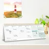 Tischkalender 2026 mit Aufsteller / Minty Leaves / Produktbild-Vorschau 6
