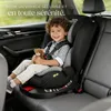 Siège auto pivotant LINUS norme i-Size avec ISOFIX - gris Voir les images du produit 9
