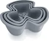 Pot à herbes RESPANA TRIO 47 cm, (lot de 3) - pierre grise Voir les images du produit 4