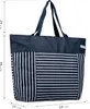 Oversized maritim Strandtasche Bag anndora® XXL in striped Produktbild-Vorschau 1