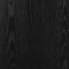 A close-up view of a black wood grain texture. Produktbild-Vorschau