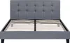 Doppelbett "Julia" - 160 x 200 - Hellgrau Produktbild-Vorschau 4