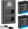 2x Akku + LCD Lader für Panasonic DMW-BLG10 DMW-BLG10E  Produktbild-Vorschau 1