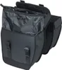 Basil Sacoche double Tour noire, 34x14x34cm, 28 ltr étanche Voir les images du produit 3