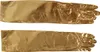 goldene lange Deluxe Handschuhe glänzend  44cm Produktbild-Vorschau 5