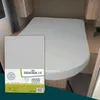 Lit Queen / Island bed Drap-housse Jersey - blanc, gris Voir les images du produit 1