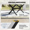Table de jardin extensible en aluminium aspect bois, Voir les images du produit 8