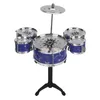 Set de batterie jazz pour enfants - Sûr et stable, facile à Voir les images du produit 1