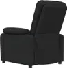 masážne kreslo vidaXL Black Fabric Náhľad obrázku produktu 4