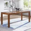 FineBuy Tavolo da pranzo 140 cm in legno massello di Anteprima dell’immagine prodotto 1