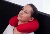 Cuscino da viaggio a U viola, cuscino comfort per auto e Anteprima dell’immagine prodotto 2
