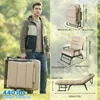 (Beige) 3-in-1 Klappbarer Schlafsessel, Verstellbarer Produktbild-Vorschau 5