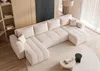 Idohome – modernes U-förmiges Ecksofa mit Schlaffunktion Produktbild-Vorschau 4
