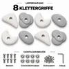 MAMOI® Klettergriffe Set, Klettersteine für die Wand, Produktbild-Vorschau 5