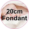 Tortenaufleger individuell - rund 20cm Fondant Produktbild-Vorschau 1