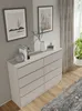 A modern dresser with six drawers. Anteprima dell’immagine prodotto