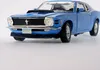 Motormax 73154B Ford Mustang Boss 429 1970 bleu 1:18 Voir les images du produit 11