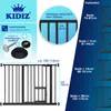 KIDIZ® Türschutzgitter Absperrgitter Treppengitter Produktbild-Vorschau 7