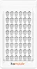 kwmobile 48x Keystone Modul CAT 6A - RJ45 10 Gbit/s Produktbild-Vorschau 7