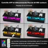 Puluomis Table basse avec tiroir, barre lumineuse RGB avec Voir les images du produit 7