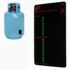 2xThermometer-Propan-Butan-LPG-Kraftstoff-Gas-Tank-Level-Ind Produktbild-Vorschau 4