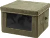 CALICOSY -  Aufbewahrungsbox aus Kordstoff in Khaki mit Produktbild-Vorschau 1