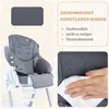 COSTWAY Kinderhochstuhl, Babystuhl mit Liegefunktion, Produktbild-Vorschau 9