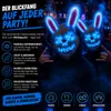 Przerażająca maska królika Horror LED - jak z Purge, Podgląd zdjęcia produktu 6