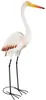 Gartendekoration Tiere / Vogel - Figur - Metall - Storch - Produktbild-Vorschau 2
