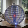 3in1 Elektrische Fliegenklatsche mit UV Licht Weiß Produktbild-Vorschau 5