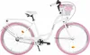 Damenfahrrad Davi Lila 28", 1 Gang, 155-180 cm, Weiß/Rosa Produktbild-Vorschau 1