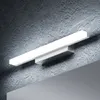 doporro LED Badezimmerleuchte Chrom 40cm - 9W Spiegellampe Produktbild-Vorschau 1