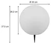 Lampada da giardino a sfera solare MELO bianco fi 30cm RL Anteprima dell’immagine prodotto 9