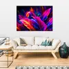 Leinwandbild Neonblätter 60x40 Feeby Bunt bild für die wand Produktbild-Vorschau 2