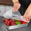 Sada 5 nerezových krabiček na svačinu s víky, opakovaně Náhled obrázku produktu 3