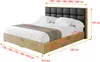 ALTDECOR Polsterbett mit Bettkasten -  ENZO2 - 180x200  Produktbild-Vorschau 4