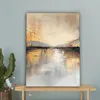 MuchoWow® - Leinwandbilder - Abstrakt - Modern - Beige - Produktbild-Vorschau 4