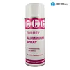 A spray can of TORREY Aluminium Spray is shown against a white background. Produktbild-Vorschau