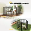 PawHut Welpenlaufstall 5-TLG Welpenauslauf mit 5 Produktbild-Vorschau 5